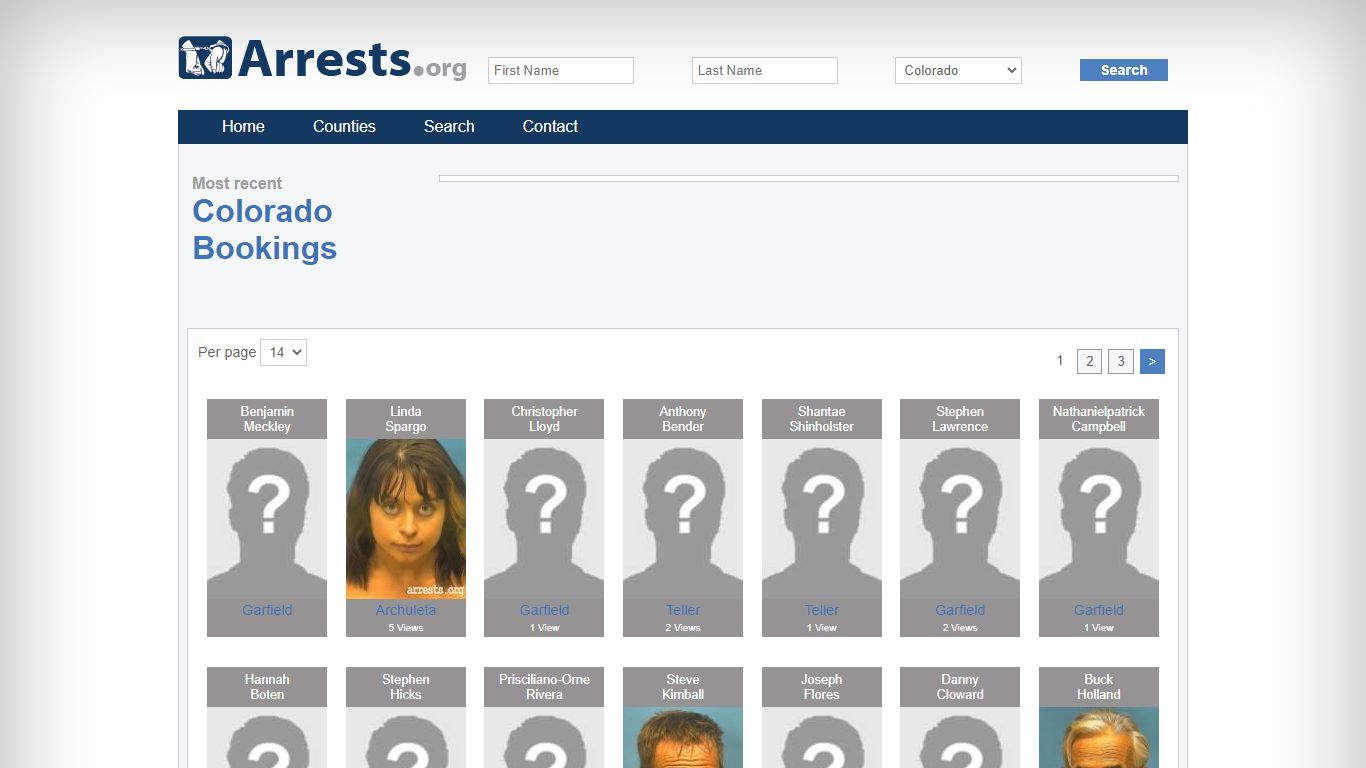 Colorado Arrests and Inmate Search